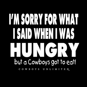 (MBKDS2134) "Hungry Cowboy" Western Kids T-Shirt