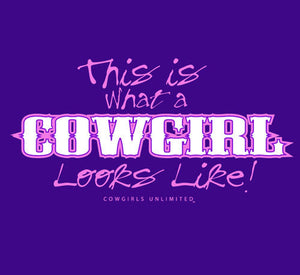 (MBKDS2142) "Cowgirl Looks Like" Western Kid's T-Shirt