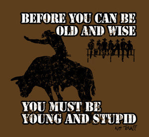 (MBNB3260) "Wise" No Bull T-Shirt