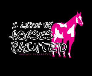 (MBUH7608) "Painted" Horses Unlimited T-Shirt