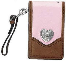 Load image into Gallery viewer, (MFW06006273) Ladies&#39; Western Pink Cell Phone Holder