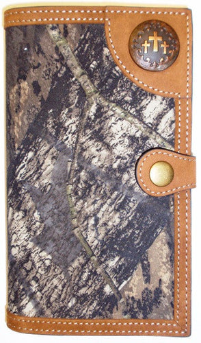 (MFW06514222) Western Mossy Oak Cowboy Travel Bible with Cover