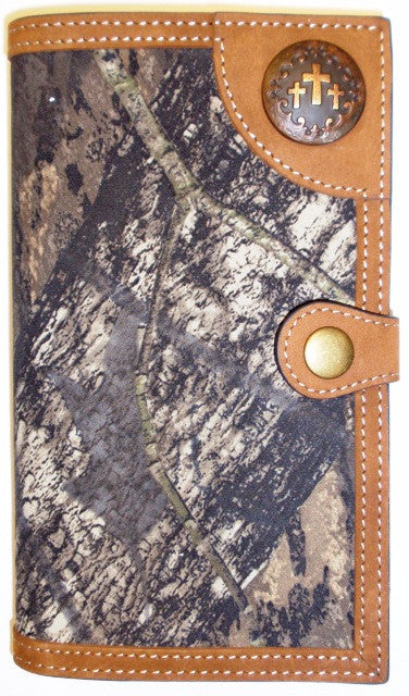 (MFW06514222) Western Mossy Oak Cowboy Travel Bible with Cover