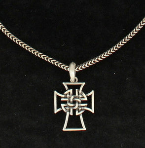 (MFW32118) Men's Western Celtic Cross Necklace
