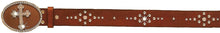 Load image into Gallery viewer, (MFWN3448202) Western Ladies&#39; 1-1/2&quot; Belt with Cross Buckle