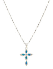 Load image into Gallery viewer, (MSNC2727) Waters of Faith Cross Necklace