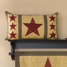 Load image into Gallery viewer, (PD373-54CVR-999-02-RCT) Country Star Rectangular Accent Pillow