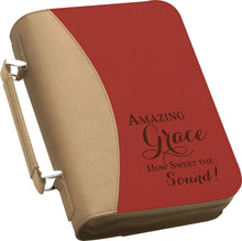 Load image into Gallery viewer, (PGD-BBX09) &quot;Amazing Grace, How Sweet the Sound&quot; Bible Cover