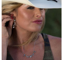 Load image into Gallery viewer, Sterling Lane Nature's Art Antler Earrings