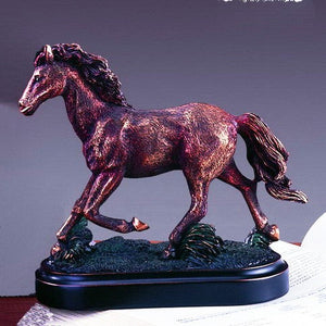 (TN13001) Western Horse Sculpture 6" Tall