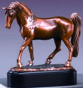 (TN53181) Western Tennessee Walking Horse Sculpture - 8-1/2" Tall