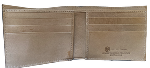 Western Tan Tooled Bi-Fold Wallet