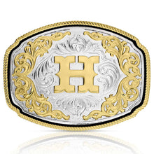 Load image into Gallery viewer, Western Initial Buckles