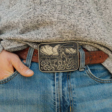Load image into Gallery viewer, Frontier Cattle Drive Belt Buckle