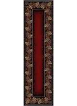 Load image into Gallery viewer, &quot;Danbury Red&quot; Lodge Area Rug Collection - Available in 4 Sizes!
