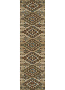 "Broken Bow Antique" Western Area Rug (4 Sizes Available)