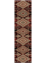 Load image into Gallery viewer, &quot;Broken Bow Red&quot; Western Area Rug (4 Sizes Available)