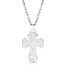 Load image into Gallery viewer, Blessed American Made Cross Necklace