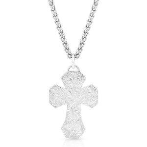 Blessed American Made Cross Necklace