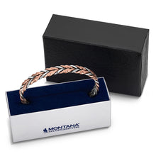 Load image into Gallery viewer, Wheatline Cuff Men's Bracelet