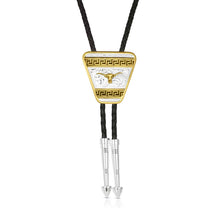 Load image into Gallery viewer, Honor and Grit Bolo Tie with Longhorn - Made in the USA