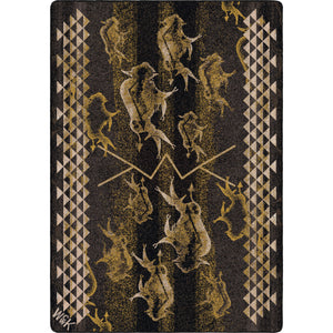 "Buffalo Rising - True Earth" Area Rugs - Choose from 6 Sizes!