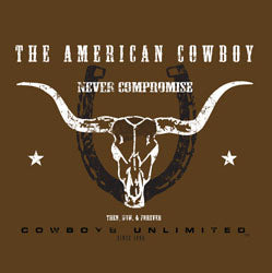 "Never" Cowboys Unlimited T-Shirt