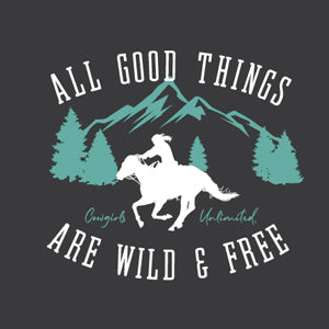 "All Good Things" Western Cowgirls Unlimited T-Shirt