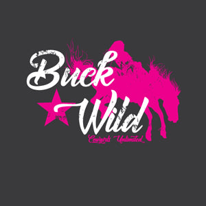 "Buck Wild" Western Cowgirls Unlimited T-Shirt
