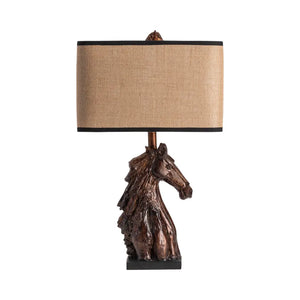 Horse Bust Table Lamp