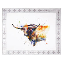 Load image into Gallery viewer, "Open Range" Plush Sherpa Throw Blanket by Dean Crouser