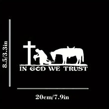 Load image into Gallery viewer, &quot;In God We Trust&quot; Western Decal