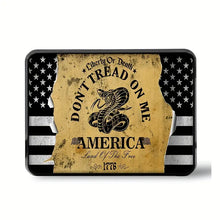 Load image into Gallery viewer, &quot;Don&#39;t Tread on Me&quot; Trailer Hitch Cover