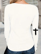 Load image into Gallery viewer, &quot;Faith&quot; Long Sleeve Crew Neck T-Shirt
