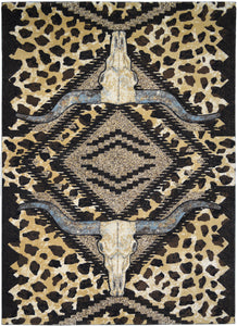 "Ranger Brown" Western Area Rug Collection - Available in 4 Sizes!