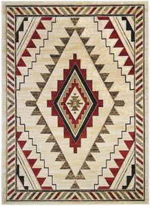 "Taos Antique" Lodge Area Rug Collection - Available in 4 Sizes!