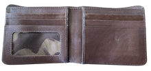 Load image into Gallery viewer, Ranger Heavy Duty Brown Floral Tooled Leather Bi-Fold Wallet