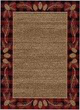 Load image into Gallery viewer, &quot;Abbeville Red&quot; Lodge Area Rug Collection - Available in 4 Sizes!