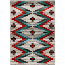 Load image into Gallery viewer, &quot;Celebration- Blue&quot; Western Area Rugs - Choose from 6 Sizes!