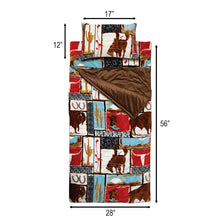 Load image into Gallery viewer, Vintage Western Slumber Bag