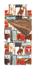 Load image into Gallery viewer, Vintage Western Slumber Bag