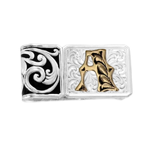 Load image into Gallery viewer, Classic Filigree Custom Money Clip with Initial - Made in the USA!