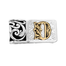 Load image into Gallery viewer, Classic Filigree Custom Money Clip with Initial - Made in the USA!