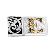 Load image into Gallery viewer, Classic Filigree Custom Money Clip with Initial - Made in the USA!