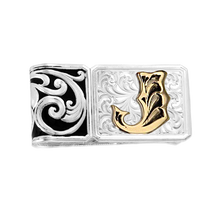Load image into Gallery viewer, Classic Filigree Custom Money Clip with Initial - Made in the USA!