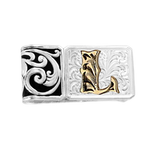 Load image into Gallery viewer, Classic Filigree Custom Money Clip with Initial - Made in the USA!