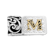 Load image into Gallery viewer, Classic Filigree Custom Money Clip with Initial - Made in the USA!