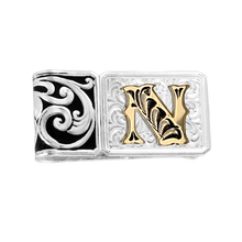 Load image into Gallery viewer, Classic Filigree Custom Money Clip with Initial - Made in the USA!