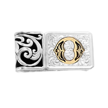 Load image into Gallery viewer, Classic Filigree Custom Money Clip with Initial - Made in the USA!