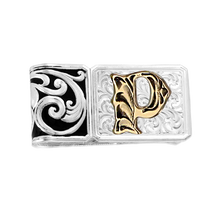 Load image into Gallery viewer, Classic Filigree Custom Money Clip with Initial - Made in the USA!